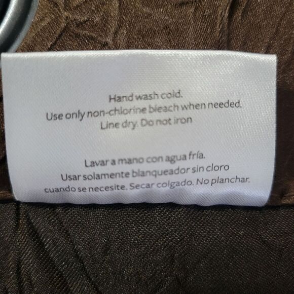 Better Homes and Gardens Chocolate Brown Solid Drapes with Grommets - Picture 4 of 6